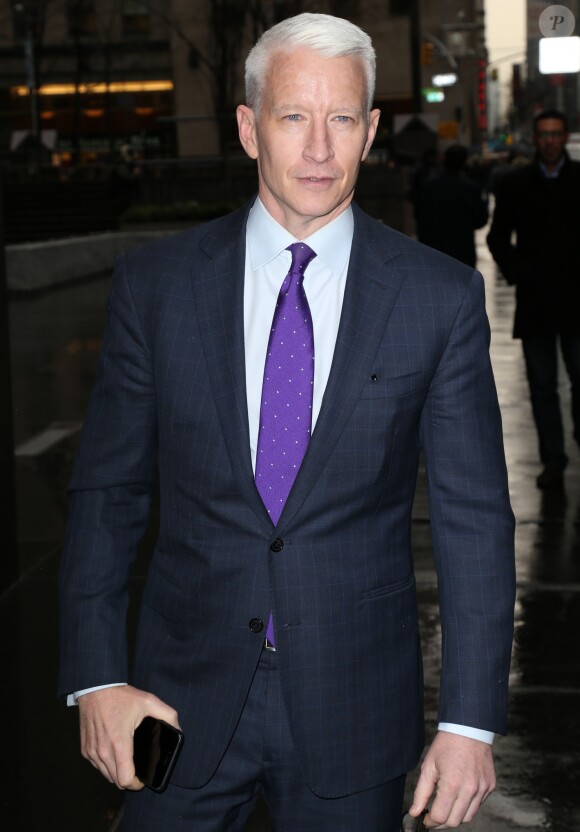 Anderson Cooper à New York, le 4 avril 2016.