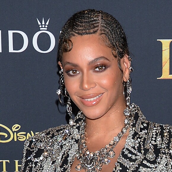 Beyoncé Knowles à la première de The Lion King au théâtre Dolby dans le quartier de Hollywood à Los Angeles, le 9 juillet 2019