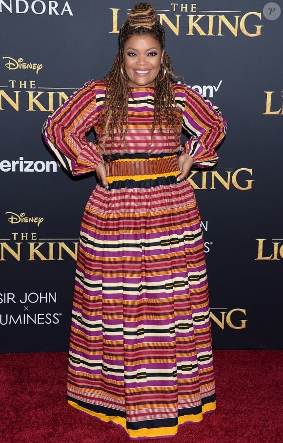 Yvette Nicole Brown à la première de The Lion King au théâtre Dolby dans le quartier de Hollywood à Los Angeles, le 9 juillet 2019