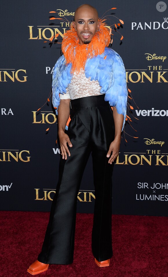 Kalen Allen à la première de The Lion King au théâtre Dolby dans le quartier de Hollywood à Los Angeles, le 9 juillet 2019