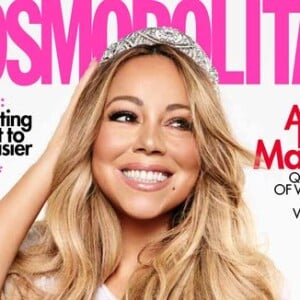 Mariah Carey en couverture du magazine Cosmopolitan. Numéro d'août 2019.