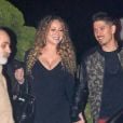 Exclusif - Mariah Carey et son compagnon Bryan Tanaka sont allés dîner au restaurant 'Nobu' à Malibu. Le 21 juin 2019.