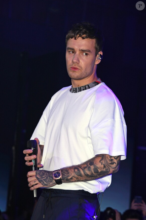 Liam Payne à la soirée "Hugo" lors de la Mercedes Benz Fashion Week de Berlin, le 3 juillet 2019.