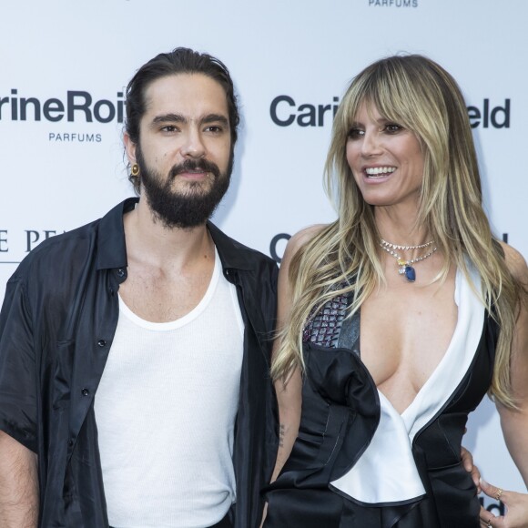 Heidi Klum, Tom Kaulitz à la soirée de lancement du parfum 7 lovers de Carine Roitfeld à l'hôtel Peninsula à Paris le 1er juillet 2019 lors de la fashion week Haute Couture automne-hiver 2019/2020 © Olivier Borde / Bestimage