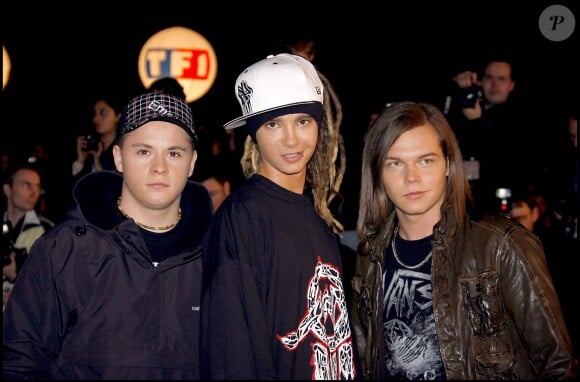 Les Tokio Hotel lors de la cérémonie des NRJ Music Awards, en janvier 2007 à Cannes.