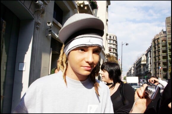 Exclusif- Tom Kaulitz à Paris, le 26 septembre 2006.