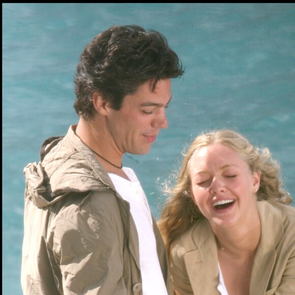 Exclusif - Meryl Streep et Juan Pablo di Pace sur le tournage de Mamma Mia ! en Grèce, le 14 septembre 2012