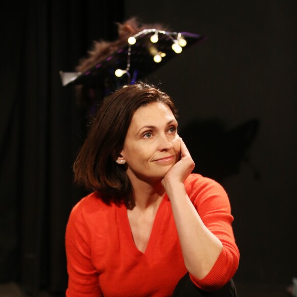 Adeline Blondieau en repetition lors du filage "Les contes d'Adeline" texte et mise en scène de Adeline Blondieau à la comédie Saint-Michel à Paris le 29 Mars 2019.© Denis Guignebourg/Bestimage