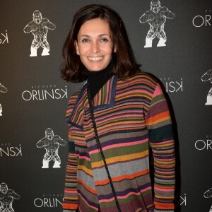 Adeline Blondieau - Cocktail d'inauguration de la première galerie Pop Art Concept store entièrement dédié aux oeuvres de Richard Orlinski à Paris, France, le 23 novembre 2017. © Rachid Bellak/Bestimage