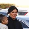 Exclusif - Kylie Jenner accompagne sa fille Stormi à une fête d'anniversaire privée à Encino, le 9 mars 2019.