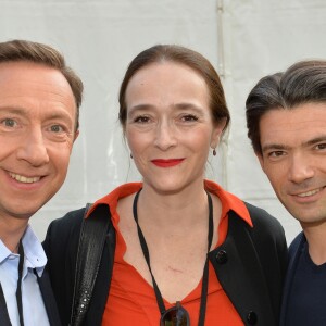 Exclusif - Stéphane Bern, Delphine Ernotte et Gautier Capuçon - Concert de Paris sur le Champ de Mars à l'occasion de la Fête Nationale à Paris le 14 juillet 2019. © Gorassini-Perusseau-Ramsamy/Bestimage