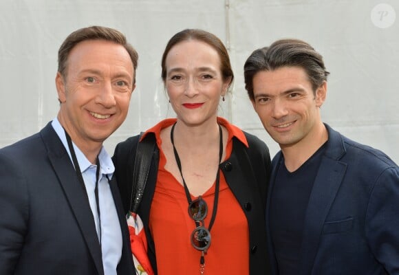 Exclusif - Stéphane Bern, Delphine Ernotte et Gautier Capuçon - Concert de Paris sur le Champ de Mars à l'occasion de la Fête Nationale à Paris le 14 juillet 2019. © Gorassini-Perusseau-Ramsamy/Bestimage