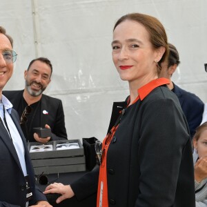 Exclusif - Stéphane Bern et Delphine Ernotte - Concert de Paris sur le Champ de Mars à l'occasion de la Fête Nationale à Paris le 14 juillet 2019. © Gorassini-Perusseau-Ramsamy/Bestimage