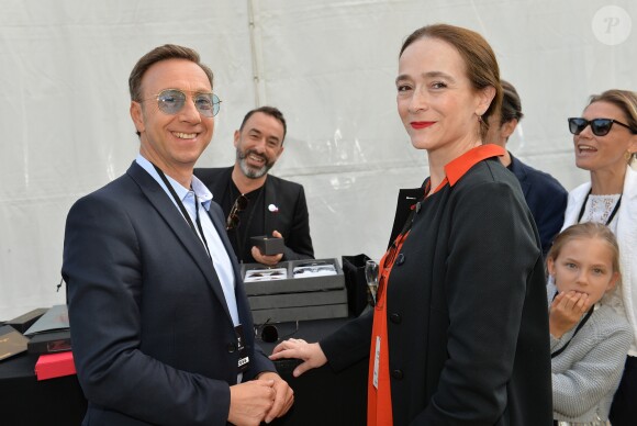 Exclusif - Stéphane Bern et Delphine Ernotte - Concert de Paris sur le Champ de Mars à l'occasion de la Fête Nationale à Paris le 14 juillet 2019. © Gorassini-Perusseau-Ramsamy/Bestimage