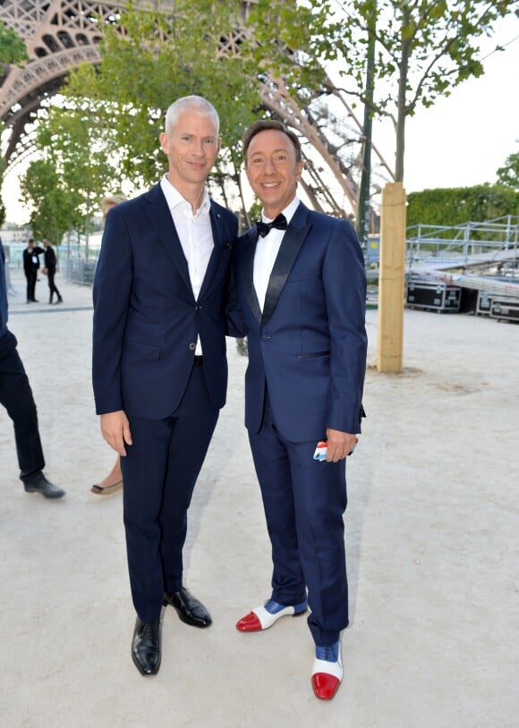 Exclusif - Franck Riester et Stéphane Bern - Concert de Paris sur le Champ de Mars à l'occasion de la Fête Nationale à Paris le 14 juillet 2019. © Gorassini-Perusseau-Ramsamy/Bestimage