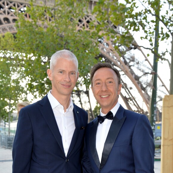 Exclusif - Franck Riester et Stéphane Bern - Concert de Paris sur le Champ de Mars à l'occasion de la Fête Nationale à Paris le 14 juillet 2019. © Gorassini-Perusseau-Ramsamy/Bestimage