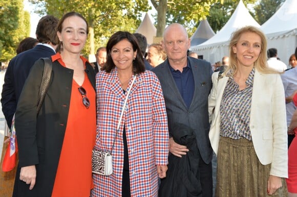 Exclusif - Delphine Ernotte, Anne Hidalgo, Christophe Girard et Sibyle Veil - Concert de Paris sur le Champ de Mars à l'occasion de la Fête Nationale à Paris le 14 juillet 2019. © Gorassini-Perusseau-Ramsamy/Bestimage