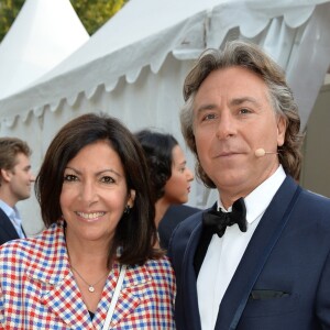 Exclusif - Anne Hidalgo et le ténor Roberto Alagna - Concert de Paris sur le Champ de Mars à l'occasion de la Fête Nationale à Paris le 14 juillet 2019. © Gorassini-Perusseau-Ramsamy/Bestimage