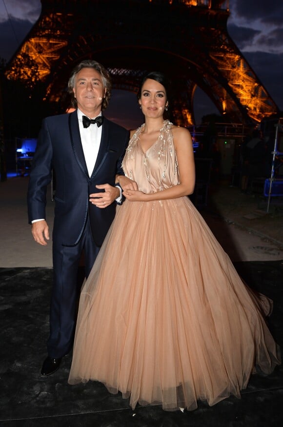 Exclusif - Le ténor Roberto Alagna et la mezzo Gaëlle Arquez - Concert de Paris sur le Champ de Mars à l'occasion de la Fête Nationale à Paris le 14 juillet 2019. © Gorassini-Perusseau-Ramsamy/Bestimage