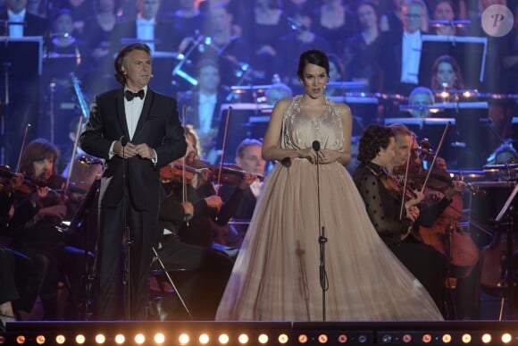 Exclusif - Roberto Alagna et Gaëlle Arquez - Concert de Paris sur les Champs de Mars à l'occasion de la Fête Nationale à Paris le 14 juillet 2019. © Gorassini-Perusseau-Ramsamy/Bestimage