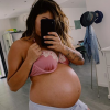 Anaïs Camizuli enceinte de 8 mois, elle prend la pose sur Instagram, le 9 juin 2019