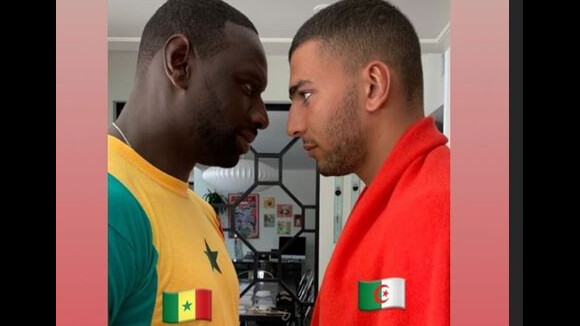 M. Pokora et Omar Sy: La finale Sénégal-Algérie avec l'ex de Kourtney Kardashian