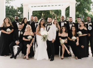 Selena Gomez demoiselle d'honneur en robe noire au mariage de sa cousine