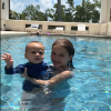 Harper et Santiago à Miami : la fille de Victoria Beckham et le fils d'Eva Longoria sur Instagram, le 22 juillet 2019.