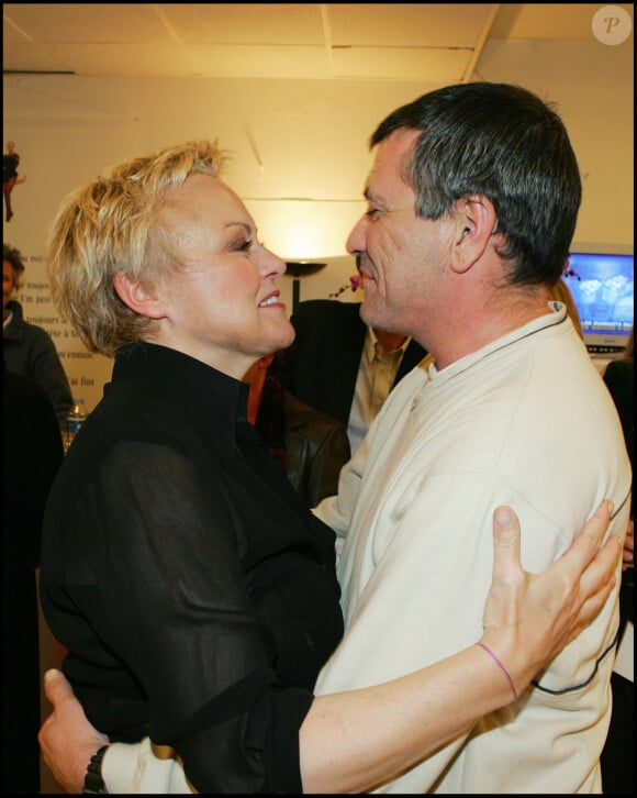 Muriel Robin et Jean-Marie Bigard au Grand Rex, le 18 janvier 2005 à Paris.