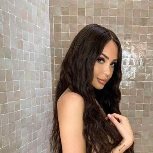 Nabilla Benattia enceinte et nue sur Instagram le 13 juin 2019.