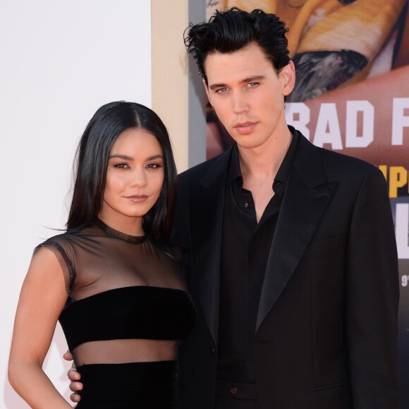 Vanessa Hudgens et son compagnon Austin Butler à la première de "Once Upon a Time... in Hollywood" à Los Angeles, le 22 juillet 2019.