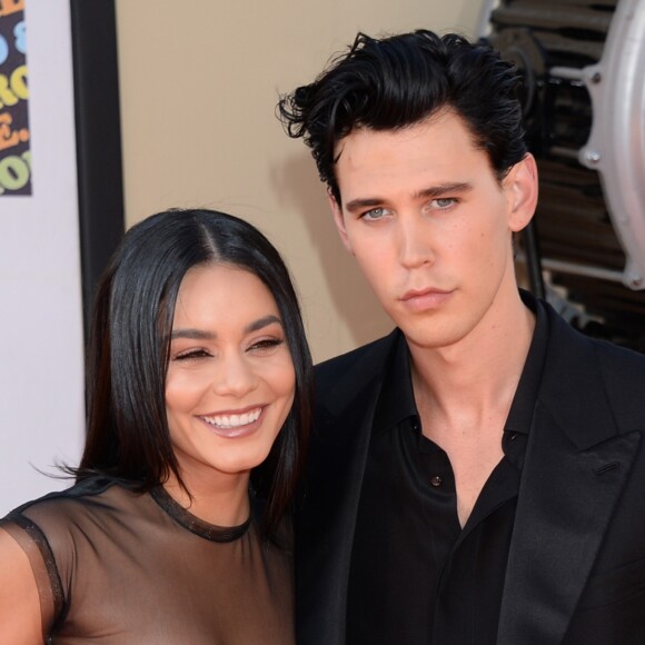 Vanessa Hudgens et son compagnon Austin Butler à la première de "Once Upon a Time... in Hollywood" à Los Angeles, le 22 juillet 2019.