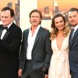 Quentin Tarantino, Brad Pitt, Margot Robbie et Leonardo DiCaprio à la première de "Once Upon a Time... in Hollywood" à Los Angeles, le 22 juillet 2019.