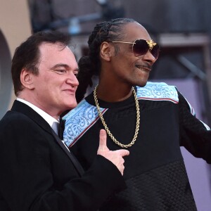 Quentin Tarantino et Snoop Dogg à la première de "Once Upon a Time... in Hollywood" à Los Angeles, le 22 juillet 2019.