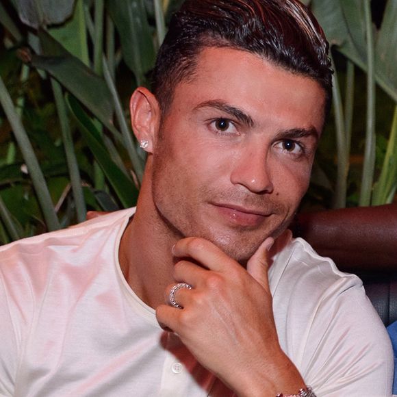 Cristiano Ronaldo dos Santos Aveiro, couramment appelé Cristiano Ronaldo, a dîné avec Michael Jordan au restaurant Sass Café à Monaco. Le 23 juin 2019.