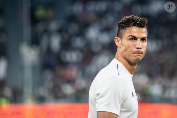 Cristiano Ronaldo - Match de football caritatif "Match du Coeur" au stade Allianz à Turin. Le 27 mai 2019.