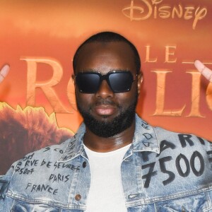 Maitre Gims - Projection exceptionnelle du nouveau Disney "Le Roi Lion" au Grand Rex à Paris le 11 juillet 2019. © Coadic Guirec/Bestimage