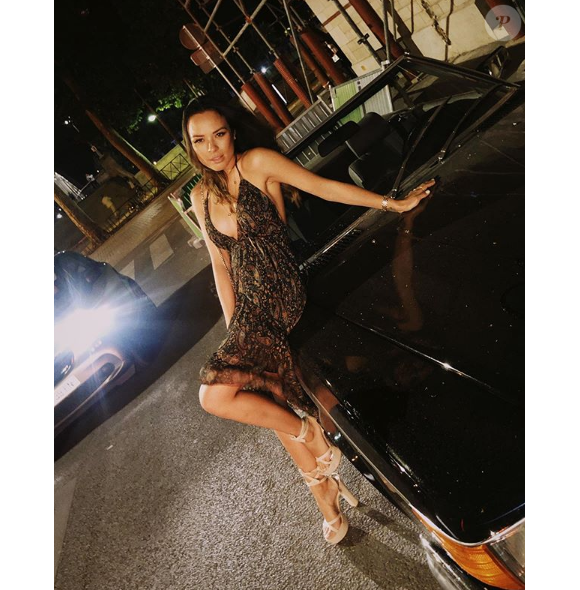 Tara Damiano sexy en robe sur Instagram, le 5 juillet 2019