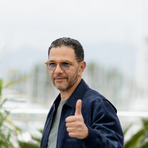 Roschdy Zem au photocall du film "Roubaix, une lumière" lors du 72e Festival International du film de Cannes. Le 23 mai 2019 © Jacovides-Moreau / Bestimage