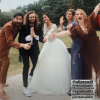 Maxime et Alizée de "Pékin Express", le jour de leur mariage le 22 juin 2019.
