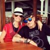 Laeticia et Johnny Hallyday sur Instagram le 19 juillet 2014.
