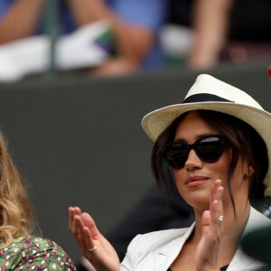 Meghan Markle, duchesse de Sussex - Jour 4 du Tournoi de tennis de Wimbledon 2019 à Londres, Royaume Uni, le 4 juillet 2019.