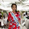 Vaimalama Chaves (Miss France 2019) dans les tribunes lors des internationaux de tennis de Roland Garros à Paris, France, le 4 juin 2019. © Jean-Baptiste Autissier/Panoramic/Bestimage