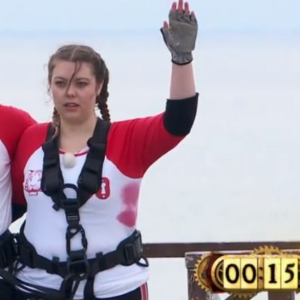Héloïse Martin dans Fort Boyard.