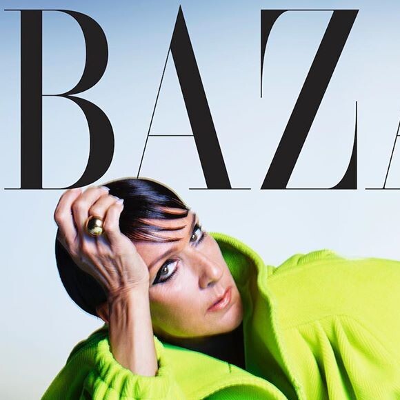Céline Dion pour le Harper's Bazaar- édition limitée du magazine américain- Numéro de septembre.
