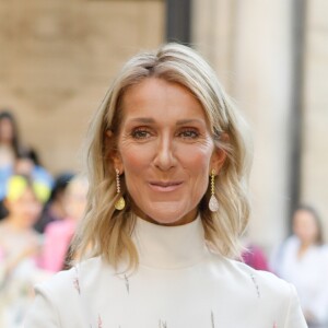 Céline Dion arrive au défilé Haute Couture Valentino collection Automne-Hiver 2019/20 à l'hôtel Salomon de Rothschild à Paris, France, le 3 juillet 2019. © Veeren-Clovis
