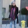 Exclusif - Eliza Dushku est allée déjeuner avec un mystérieux inconnu à West Hollywood, le 13 janvier 2015