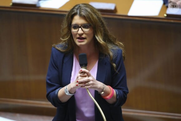 Marlene Schiappa - Secrétaire d'Etat aupres du Premier ministre , chargée de l'Egalite entre les femmes et les hommes et la lutte contre les discriminations - Séance de questions au gouvernement à l'Assemblée Nationale à Paris le 22 mai 2019. © Gwendoline Le Goff / Panoramic / Bestimage 22/05/2019 - Paris