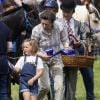 Mia Tindall et sa grand-mère la princesse Anne lors du Festival of British Eventing à Gatcombe Park le 4 août 2019.