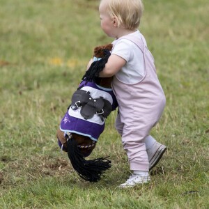 Lena Tindall lors du Festival of British Eventing à Gatcombe Park le 3 août 2019.